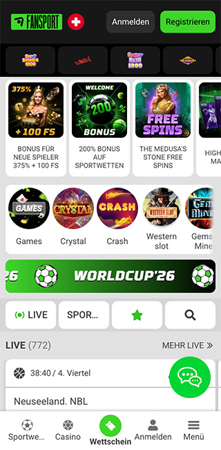Fansport Mobile App