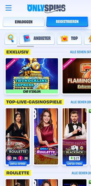 OnlySpins Mobile App