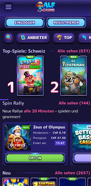 АlfCasino Mobile App