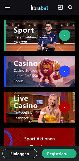 Librabet Mobile App