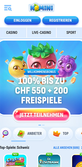 Nomini Mobile App